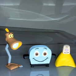 Toaster, Blanky, Lampy, Kirby und Radio - Der tapfere kleine Toaster