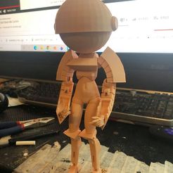 ufo_bot.jpg Free 3D file Transforming UFO bjd・3D print design to download