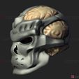 001g.jpg Jason X Mask - Friday 13th movie  - Horror Halloween Mask 3D print model