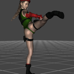 STL file Cammy SF6 🦸・3D print design to download・Cults