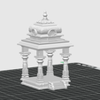 Screenshot-2026-06-07-170751.png Golden Temple mandapam 3MF & STL | Traditional Decorative Shrine | God's Place | Hindu Pooja room
