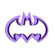 Batman_cutter.stl Free STL file Batman cookie cutter・3D print design to download