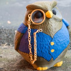 DSC_0056.jpg Free 3D file Cedric the Owl from King's Quest V・3D printing template to download