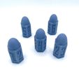 IMG_6043.jpg 3D file Bullet Dice and Pistol Cylinder Holder・3D printer model to download