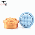 Cutie3D-Twisty-Keycap-Fidget-Clicker-Keychain-For-Pie-Lovers-09.png Цифровые загрузки - Cutie3D Twisty Keycap Fidget Clicker Keychain For Pie Lovers - Cute Backpack Keychain