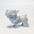 Doggy_matte.jpg Fichier STL gratuit Bulldog Curieux・Objet imprimable en 3D à télécharger