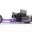 2.jpg Diecast Dragster old school à moteur avant avec 2 V8 Echelle 1:25