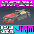 Cobra.png 1/25 Mustang Cobra R para Revell / Mongram