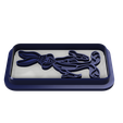 06.png Bugs Bunny Stamp Cookie Cutter