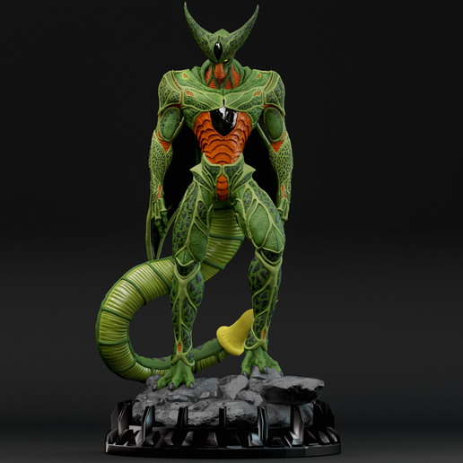 👾 Cell First Form-1/6th Scale-Figure for 3D Printing・ OBJ File for 3D ...