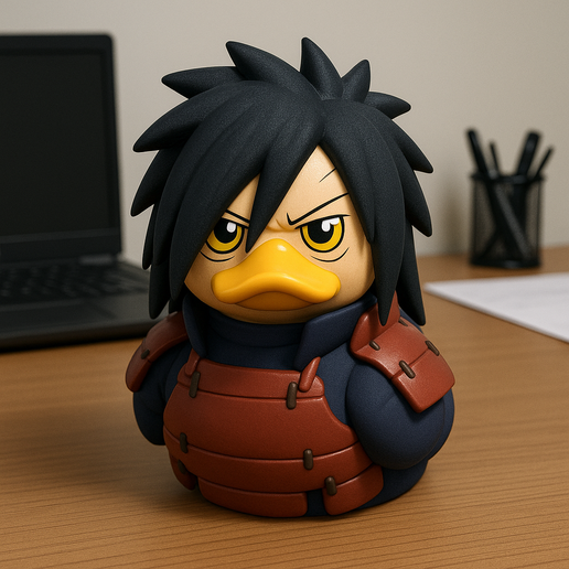 Rubber Duck - Madara Uchiha Naruto- 3d print 3D model