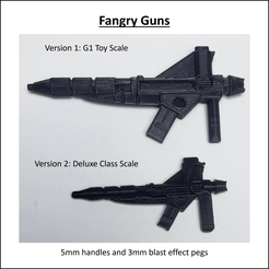 Fangry-Guns-1.png War for Cybertron / Titans Return Fangry Gun
