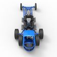 13.jpg Diecast Front engine old school 6 wheeled dragster Version 2 Scale 1:25