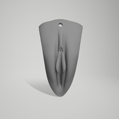 1.png Fichier STL vagin keychain・Idée pour impression 3D à télécharger