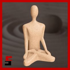 2.jpg Yoga Sculpture meditation Home Decor Yoga pose Abstract Art