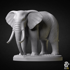 elephant2.png Archivo 3D Elefante・Objeto de impresión 3D para descargar