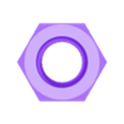 Parametric_Nut_M14.stl Porcas métricas imprimíveis - DIN 934