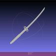 meshlab-2024-01-21-07-04-52-39.jpg Bleach Kuchiki Rukia Sword Printable Assembly