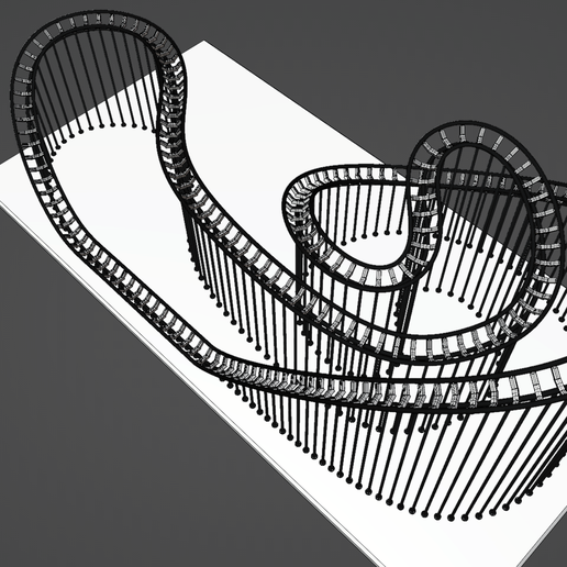 🎢 rollercoaster・ STL File for 3D printing・Cults