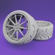 rohana_main_2.jpg Rohana RC10 style - Scale Model Wheel set - 19-20" - Rims and Tyre