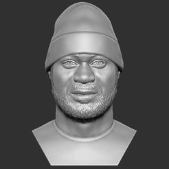 1.jpg Archivo STL Busto de Ghostface Killah para imprimir en 3D・Objeto imprimible en 3D para descargar