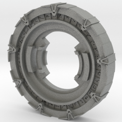 Stargate-AR.png Free STL file BEYBLADE STARGᐰTE | COMPLETE | MULTIMEDIA SERIES・3D printing design to download
