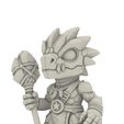 10.jpg Fantasy Creature Warrior STL Bundle | Stylized Chibi Monster Collection | Mythical Animal Fighters | Cute Collectible Figurines | 3D Print Models