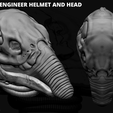5.png Alien Prometheus Engineer Helmet & Head