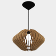 Modelo-4-4.png CEILING LIGHT LAMP 3D PRINT AND LASER CUT FILES MODEL 4