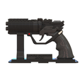 2.png Agent K's Pistol - Blade Runner - Printable 3d model - STL + CAD bundle - Personal Use