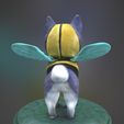 IMG_1321.jpg Husky in bee costume