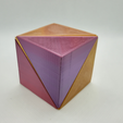 p0.PNG Tetrahedral Dissection of the Cube, Cube Puzzle