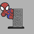 Sans-nom6.png Spiderman chibi wall lamp
