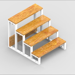 RenderOfSpiceRack.PNG Spice Rack for Small Cupboard