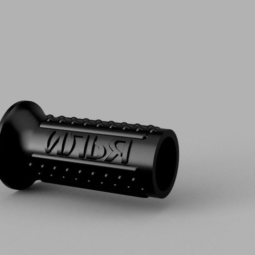 Child Bike Grips on a pipe 22mm