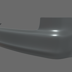 Rear_Bumper_Audi_A3_Render_01.png Fichier STL Pare-chocs arrière de l'Audi A3・Modèle à télécharger et à imprimer en 3D