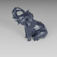 09.png Low poly elephant