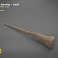 title_page7.jpg Ron Weasley wand - Harry Potter films 3D print model