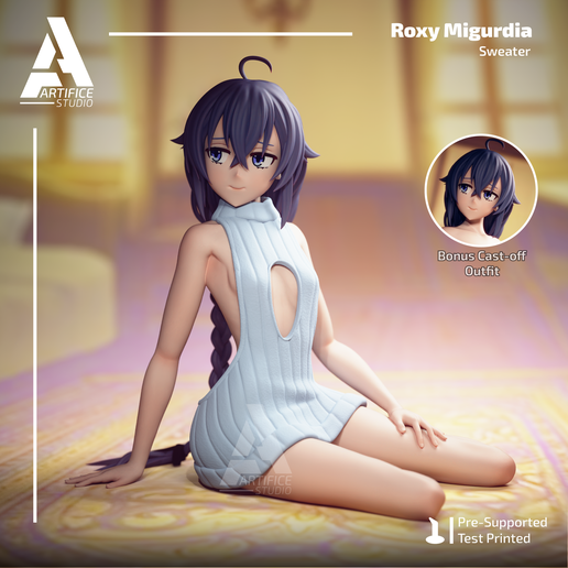Roxy_0_SFW_Render_Cover.png Roxy Migurdia - Sweater - Mushoku Tensei