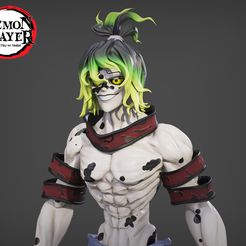 Demon_slayer.135.jpg Archivo 3D Demon Slayer : modelo de impresión 3D de Gyutaro Shabana・Design para impresora 3D para descargar, maxgivpro
