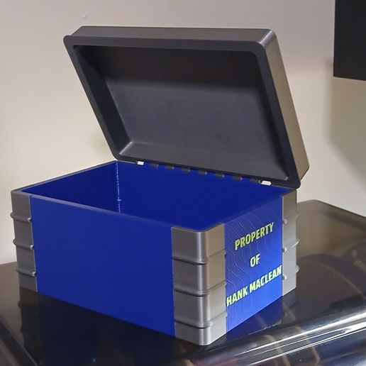 Vault‑Tec “Keep Sakes” Personal Effects Box - Stainless Steel Axle ...