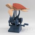 t01-1920x1280.jpg Fichier STL gratuit Tortue de mer volante・Objet pour imprimante 3D à télécharger, Amao
