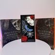 IMG_3800.jpg Haunting Adeline Hunting Booknook | Zade Meadows Inspired | Dark Romance Shelf Insert | Gothic Skull Roses Decor |