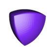 SpheroformPoly_half.stl Single Polyhedron Symmetric Spheroform Tetrahedron