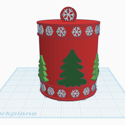Screen-Shot-2022-12-03-at-3.26.35-PM.png Free STL file Christmas Candy Jar・Template to download and 3D print, kah14f