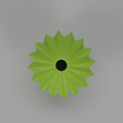 Cactus-3-vase-4.png 3D Model STL file 3dprintable Cactus Vase 3