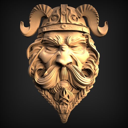 STL file Viking relief・3D printable design to download・Cults