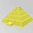 piramide1.png Sun Pyramid Teotihuacan Mexico (piramide del sol) mini model