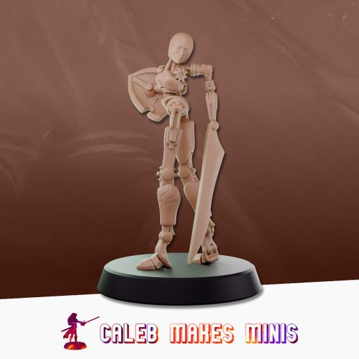 Clockwork Shield Maiden (Version B) | Automatons Series (March - 2026)