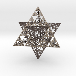 smlevel5hollow.jpg Fichier 3D gratuit Sierpinski Merkaba・Modèle pour impression 3D à télécharger